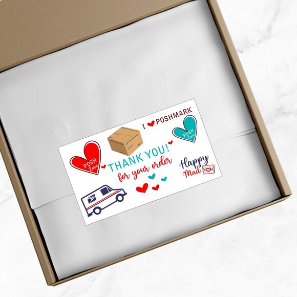 100 Thank You Cards - Picture 6 of 6